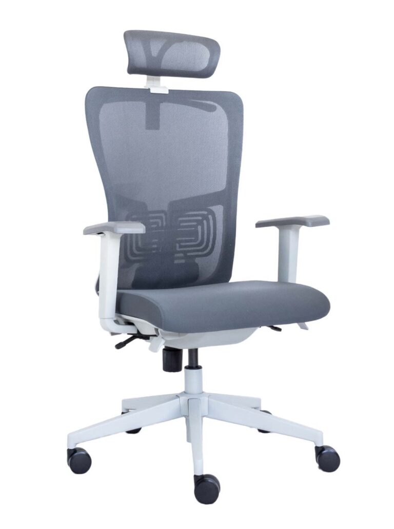 Ergonominė kėdė Rivo HRU white