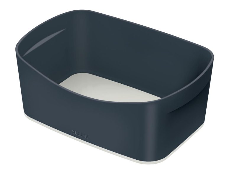 Daiktadėžė Leitz MyBox Cosy, aksominės pilkos spalvos