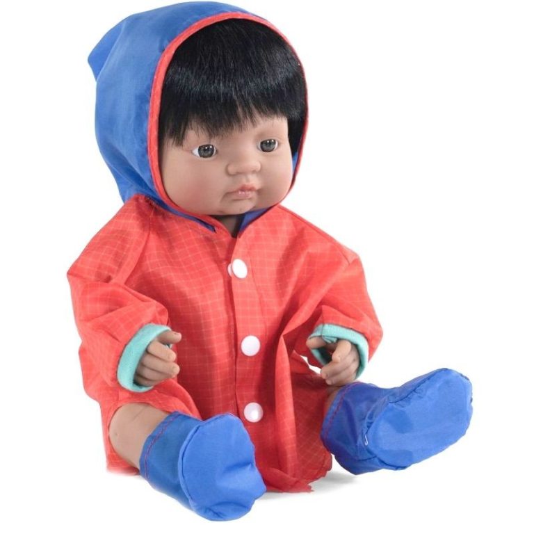 Miniland lėlėms Lietaus komplektas (38 cm)