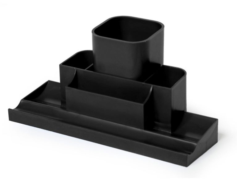 Stalo komplektas College Tower, juodos spalvos