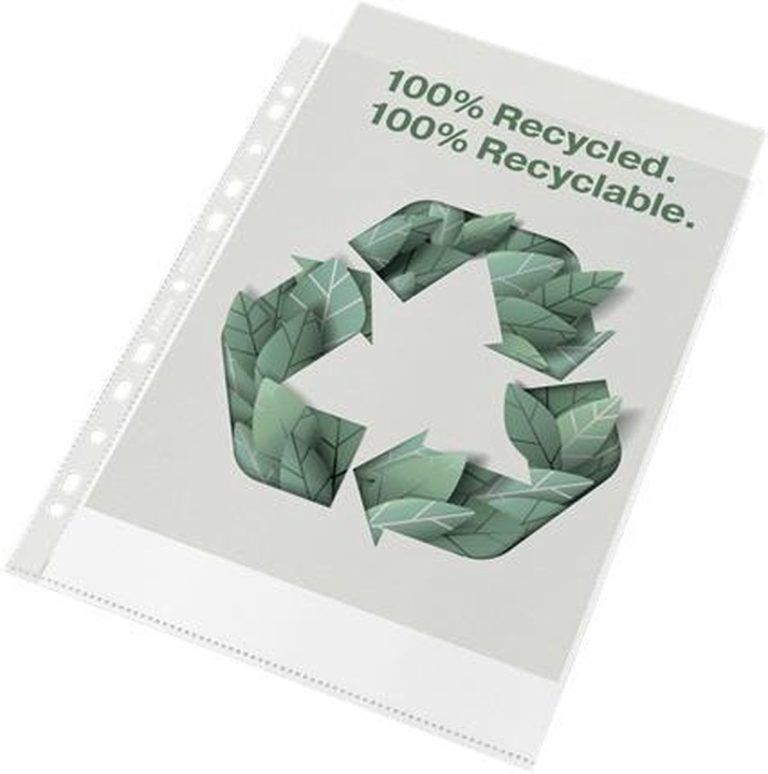 Įmautės Leitz Recycle, PP A4, 70 mic, 100 vnt. matinės