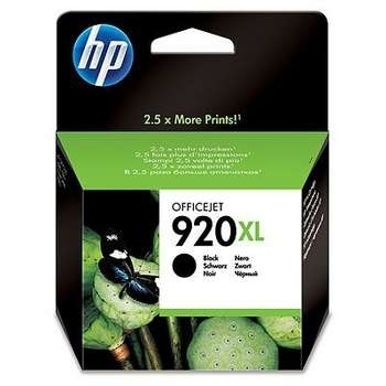 Rašalo kasetė HP CD975AE, Nr, 920XL, juoda, 1200 psl, originalas
