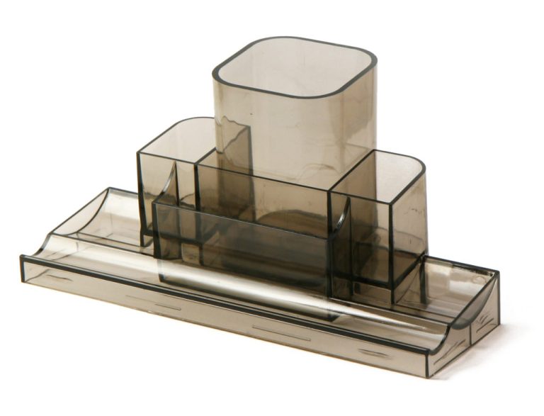 Stalo komplektas College Tower, dūmo spalvos