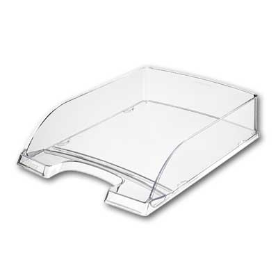 Dokumentų lentynėlė Leitz Plus Frosty, 255x70x360mm, skaidri