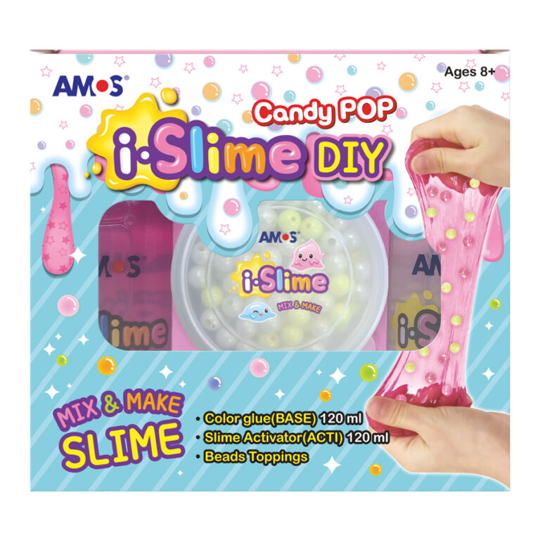 Kūrybinis Slime masės gaminimo rinkinys Amos iSlime Candy POP