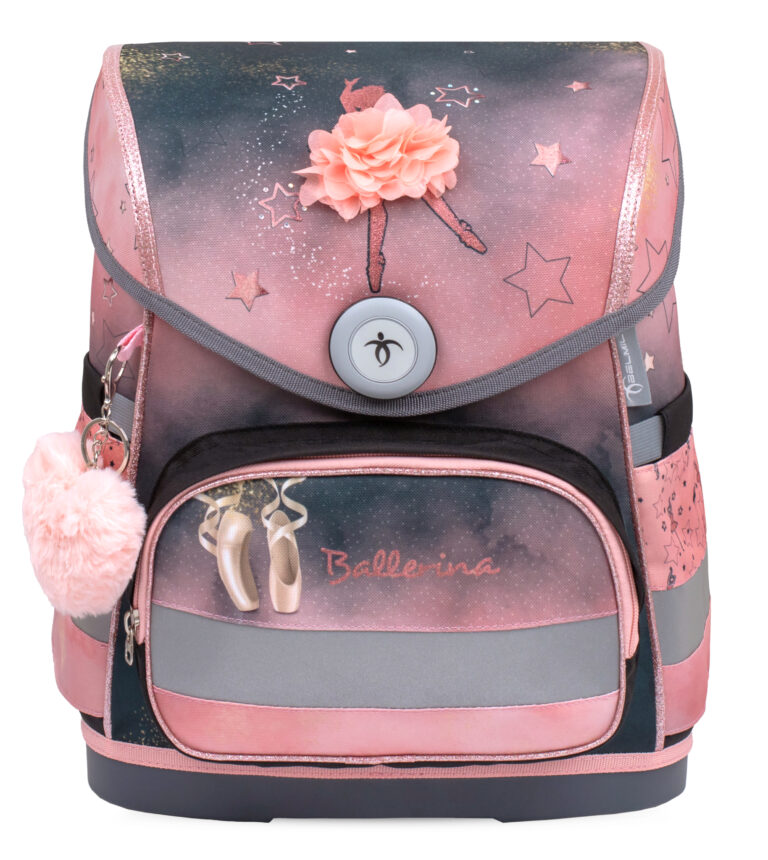 Kuprinė Belmil, 405-41/AG, Ballerina Black Pink