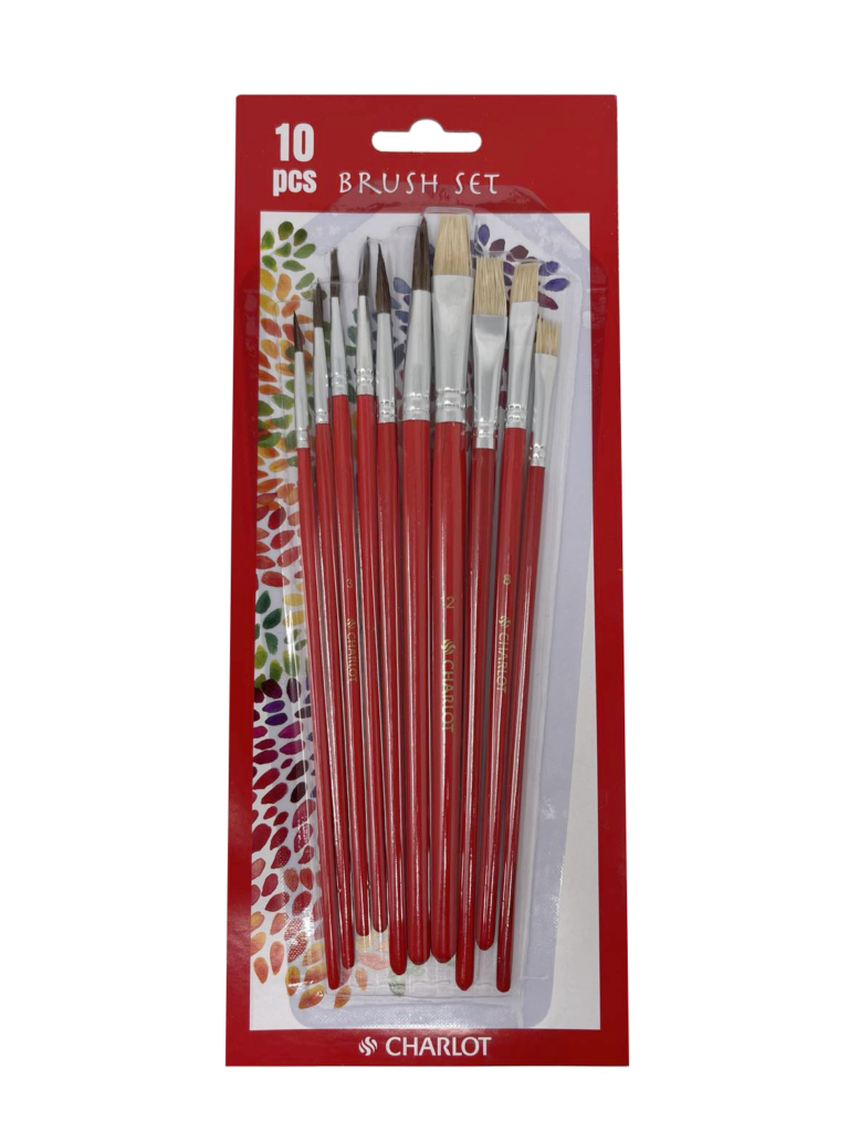 Teptukų rinkinys Charlot 10 vnt./vnt