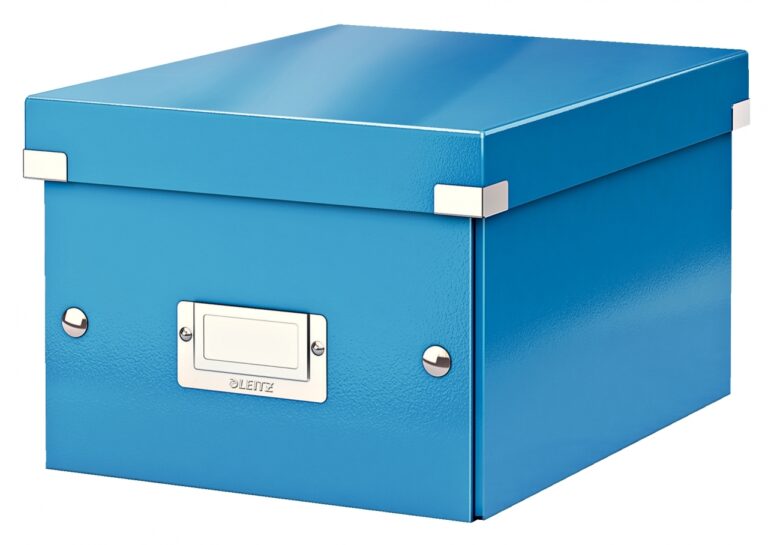Universali dėžė Leitz Click&Store Small, 216x160x282mm, mėlynos spalvos