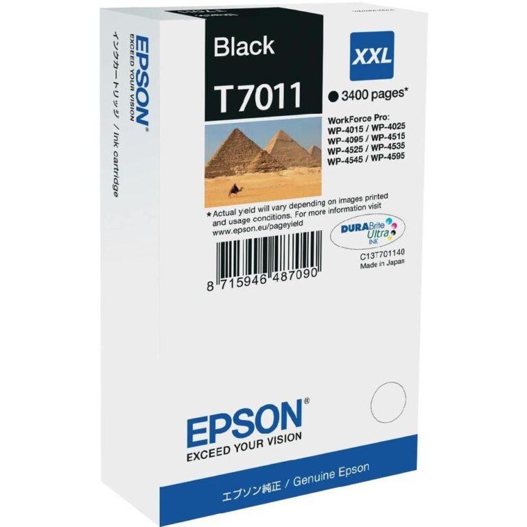 **Rašalo kasetė Epson Nr, T7011 XXL orginalas, juoda