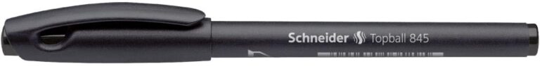 Rašiklis Schneider Topball 845, 0.3mm, juodos spalvos
