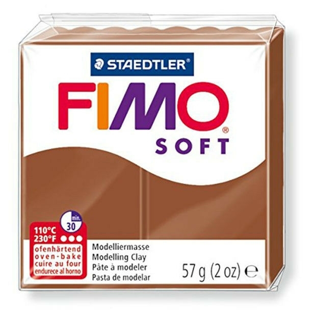 Modelinas Fimo, 56g, karamelės spalvos