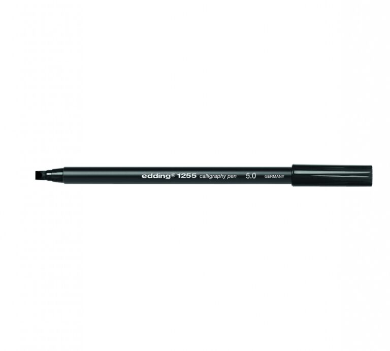 Kaligrafinis žymeklis Edding 1255, 5,0mm, juodos spalvos