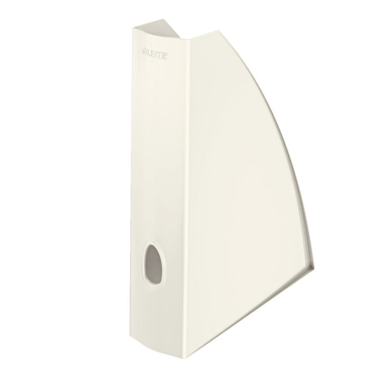 Dokumentų stovas Leitz Plus Wow, A4, 312x258x75mm, plastikinis, baltos spalvos