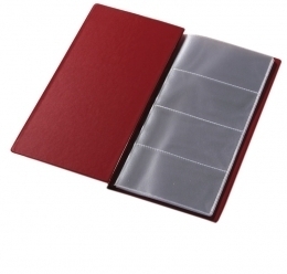 Albumas vizitinėms kortelėms, 96 kort., įv. spalvų