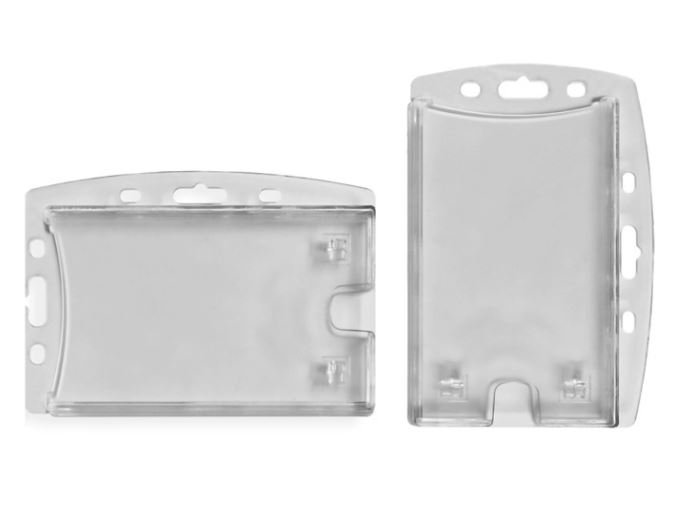 Dėklas vardinei kortelei PI 40020, 55x90mm, kieto plastiko, skaidrus