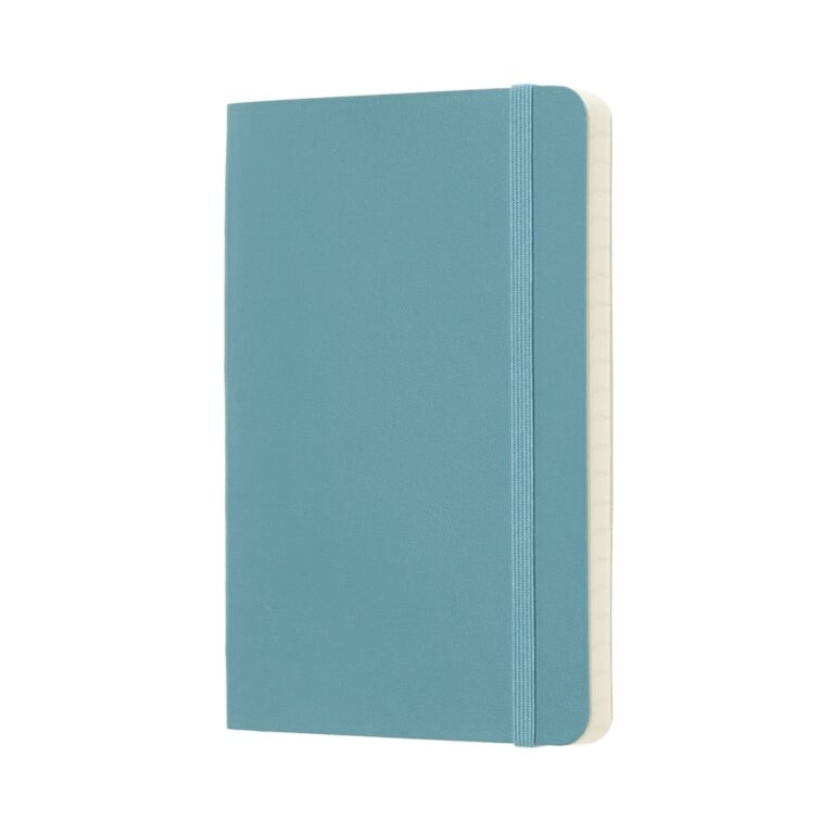 Užrašų knygutė Moleskine Classic, 9x14cm, linijomis, minkštu viršeliu, mėlynos spalvos