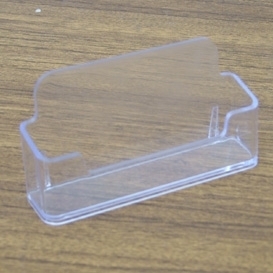 Stovas vizitinėms kortelėms, K-501, 1vnt., skaidrus