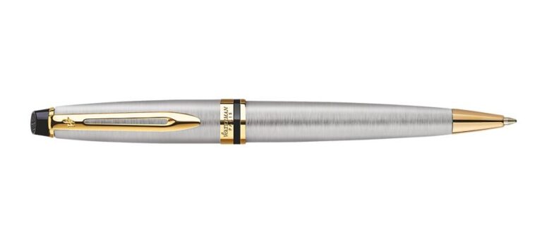 Pasukamas tušinukas Waterman Expert-3, Stainless Steel, GT