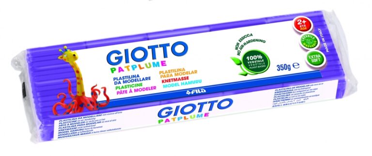 Plastilinas Fila Giotto Patplume, 350g, violetinės spalvos