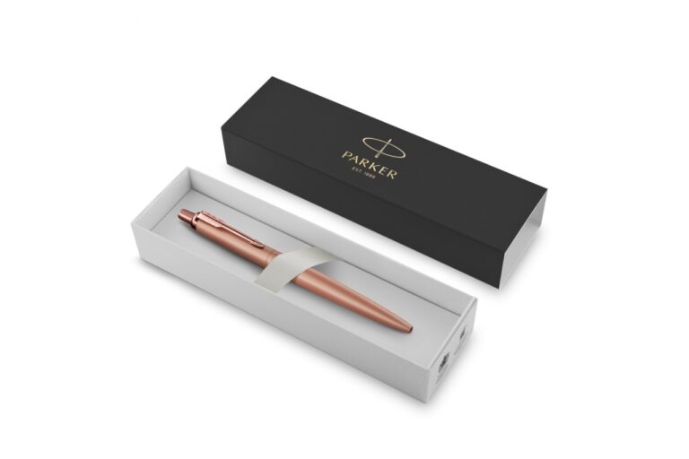 Automatinis tušinukas Parker Jotter XL Monochrome Pink Gold Medium Blue