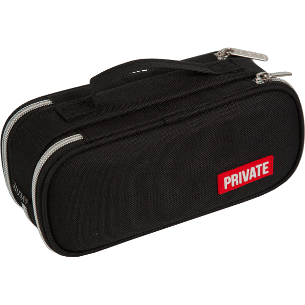 Penalas Charlot, Private 22x9x8cm, juodos spalvos