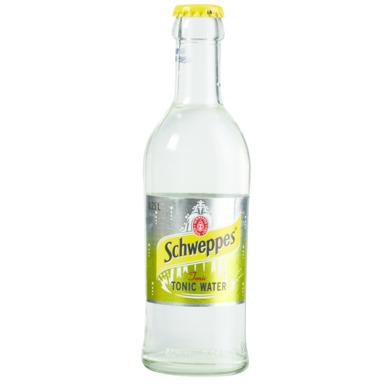 Schweppes tonic gėrimas, stikliniame buteliuke, 0,25l (D)