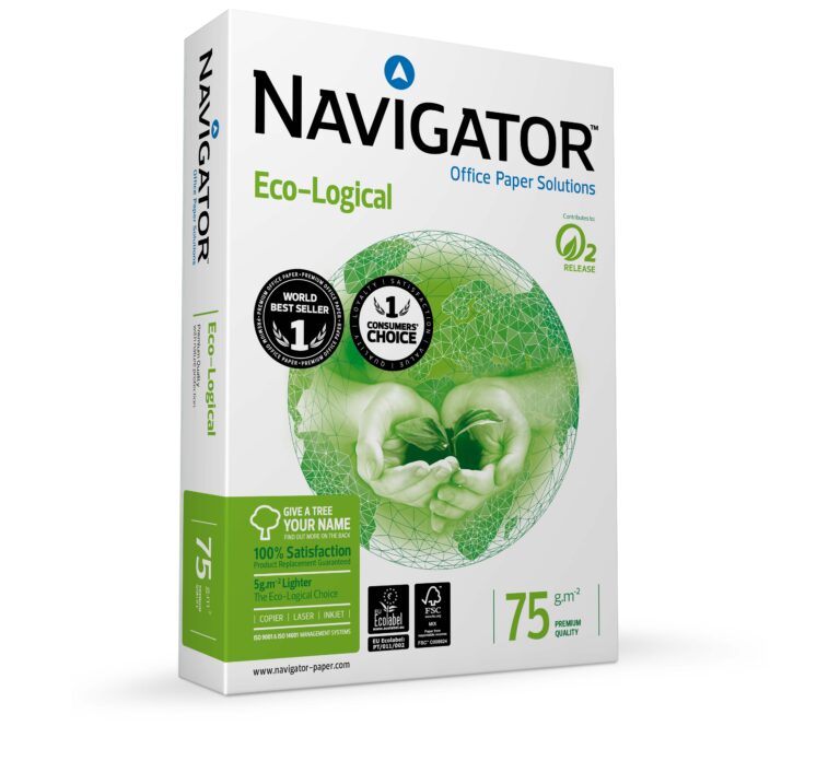 Biuro popierius Navigator Ecological, A4, 75g, 500 lapų