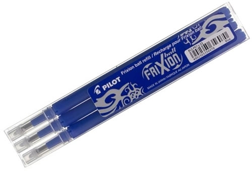 Šerdelė tušinukui Pilot Frixion Ball, 0.7mm, 3vnt, mėlynos spalvos