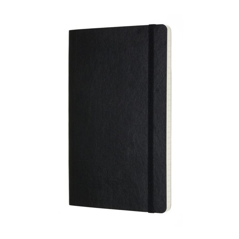 Užrašų knygutė Moleskine Pro, 13x21cm, PRO, minkštais viršeliais, mėlynos spalvos