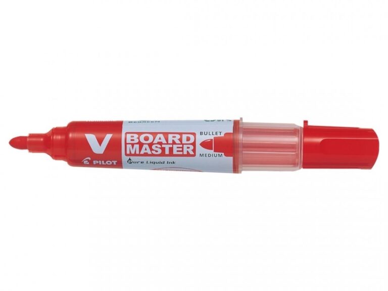 Žymeklis baltai lentai Pilot V Board Master, 2,3mm, raudonas