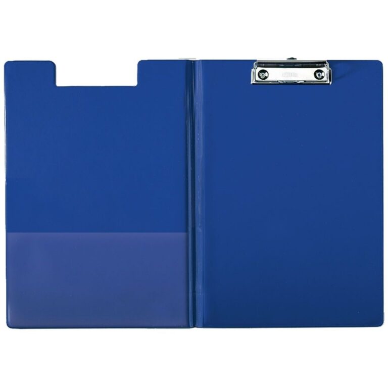 Pagrindas rašymui Esselte, A4, atverčiamas, su prispaudėju viršuje, mėlynos spalvos