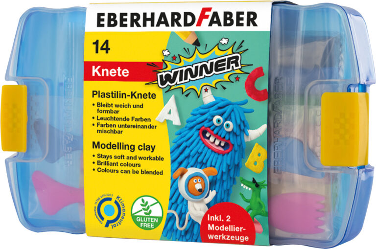 Plastilinas EberhardFaber, Winner 7 spalvų