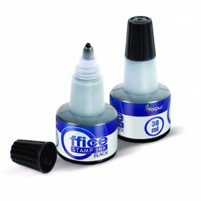 **Tušas antspaudams Forpus, 30ml, juodos spalvos
