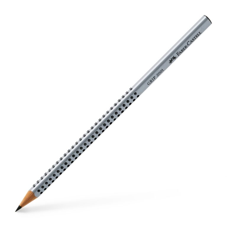 Pieštukas Faber-Castell Grip 2001, B, be trintuko, padrožtas