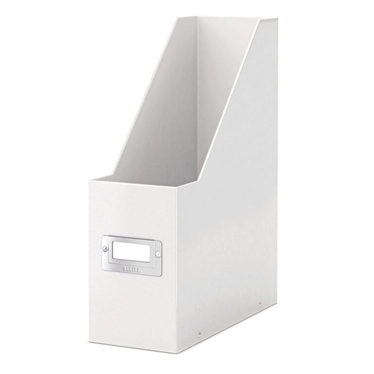 Dokumentų stovas Esselte Click&Store Wow, A4, kartoninis, baltos spalvos