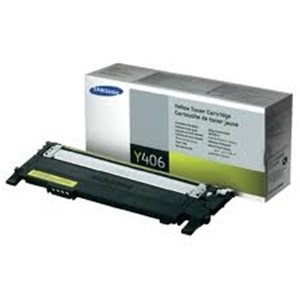 Tonerio kasetė Samsung CLT-Y406S Geltona, 1000 psl, orig (P)