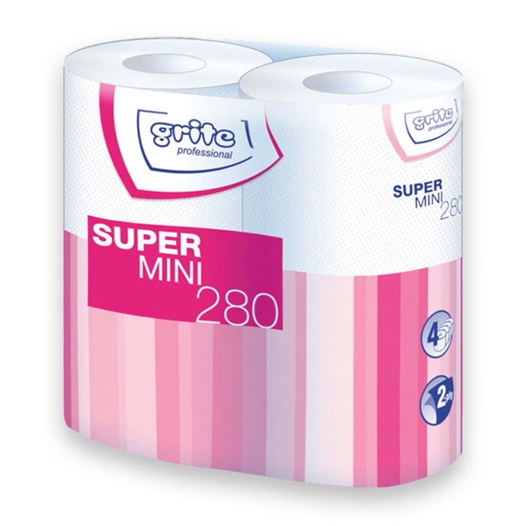 Tualetinis popierius Grite Super Mini 250, 3 sluoksniai, 8vnt