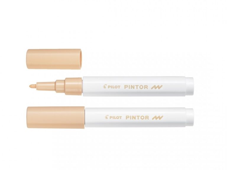 Dekoratyvinis žymeklis Pilot Pintor, 1mm, šviesiai oranžinės spalvos