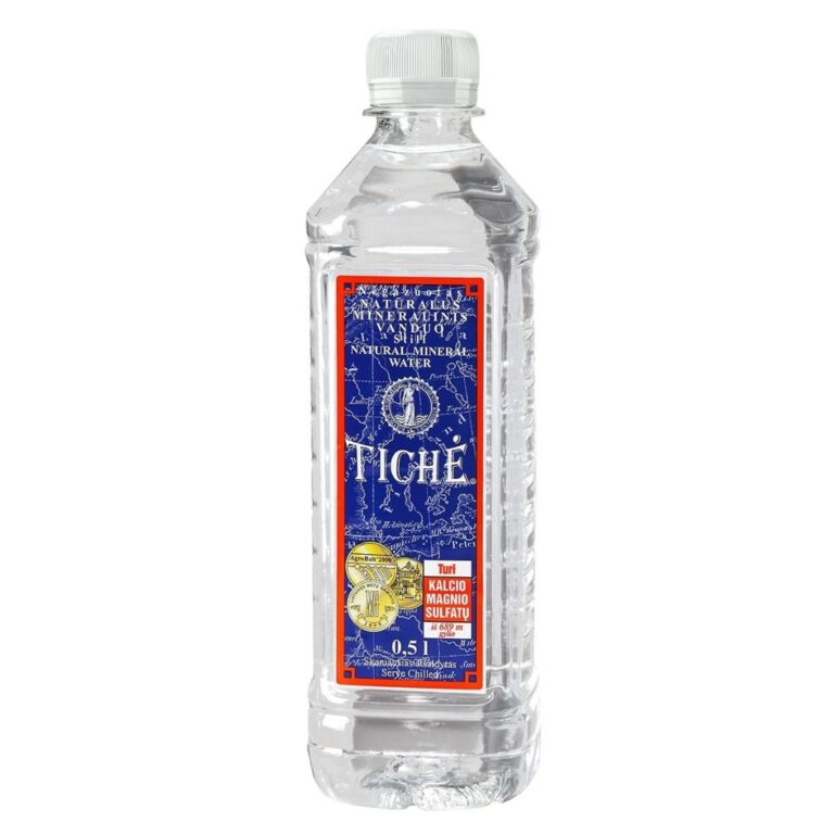 Natūralus mineralinis vanduo Tichė, negazuotas, 0.5l (D)