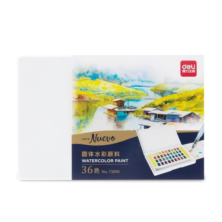 *Akvarelė DELI, 36 spalvų