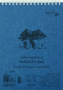 Akvarelinio popieriaus bloknotas AUTHENTIC WATERCOLOR PAD A5, 20 lapų, 280 gr.