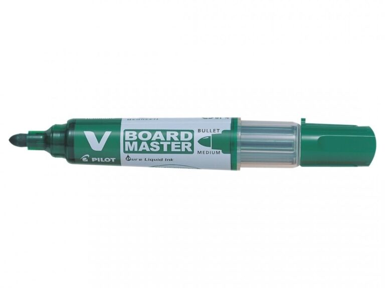 Žymeklis baltai lentai Pilot V Board Master, 2,3mm, žalias