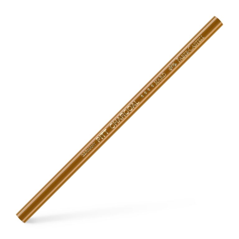Medžio anglies pieštukas Faber-Castell Pitt, juodos spalvos