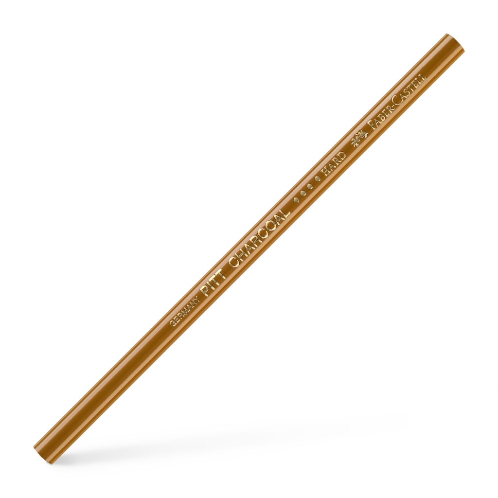 Medžio anglies pieštukas Faber-Castell Pitt, juodos spalvos