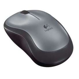 Belaidė optinė pelė Logitech M185 USB, juodos/pilkos spalvos