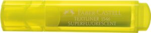 Teksto žymeklis Faber-Castell Superfluorecent, geltonos spalvos