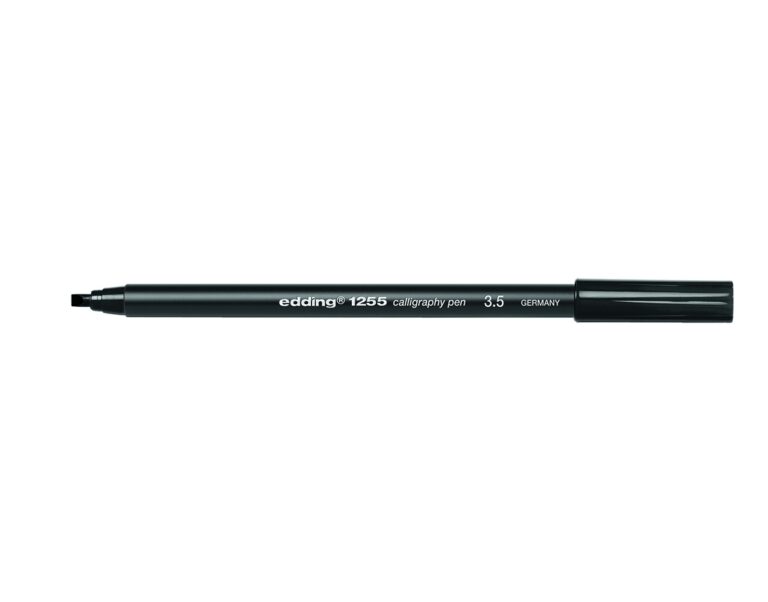 Kaligrafinis žymeklis Edding 1255, 3,5mm, juodos spalvos