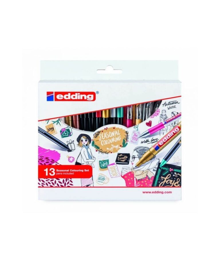 *Įvairių rašiklių rinkinys Edding, 4+4+2+3