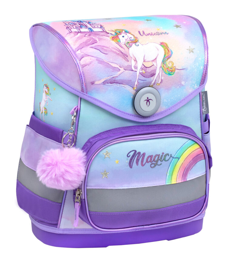 Kuprinė Belmil 405-41/AG Rainbow Unicorn Magic