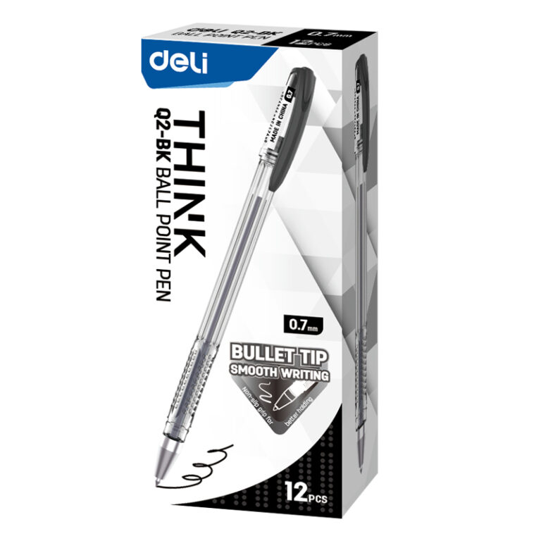 Tušinukas Deli Q2 0.7mm juodas